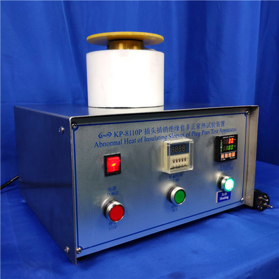 Apparat für Prüfungswiderstand zur anormalen Hitze von isolierenden Ärmeln von Stecker-Stiften, Testgerät Iecs 60884-1