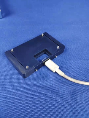 USB-Art-c Verbindungsstücke und Kabel-Befolgung - Zahl D-1 Beispiel der Befestigung der Durchgangsprüfungs-4-AxIs