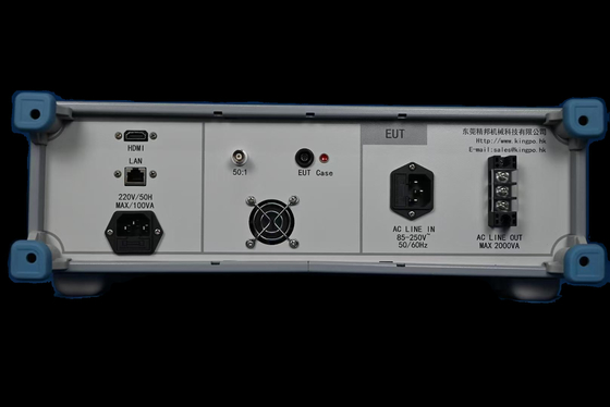 Medizinische Prüfgeräte zur Prüfung der IEC-Rückstandsspannung umfassen Kabel und Kalibrierzertifikat